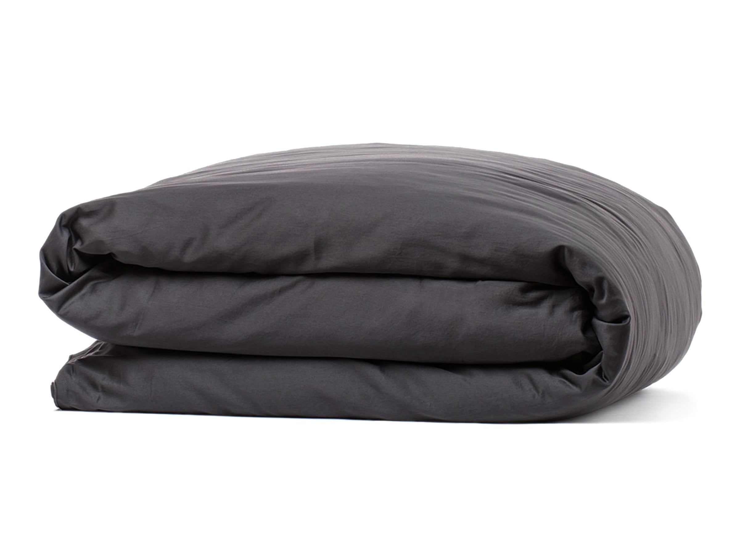 Full/Queen Sateen Duvet Cover in Light Grey | Parachute - Image 1