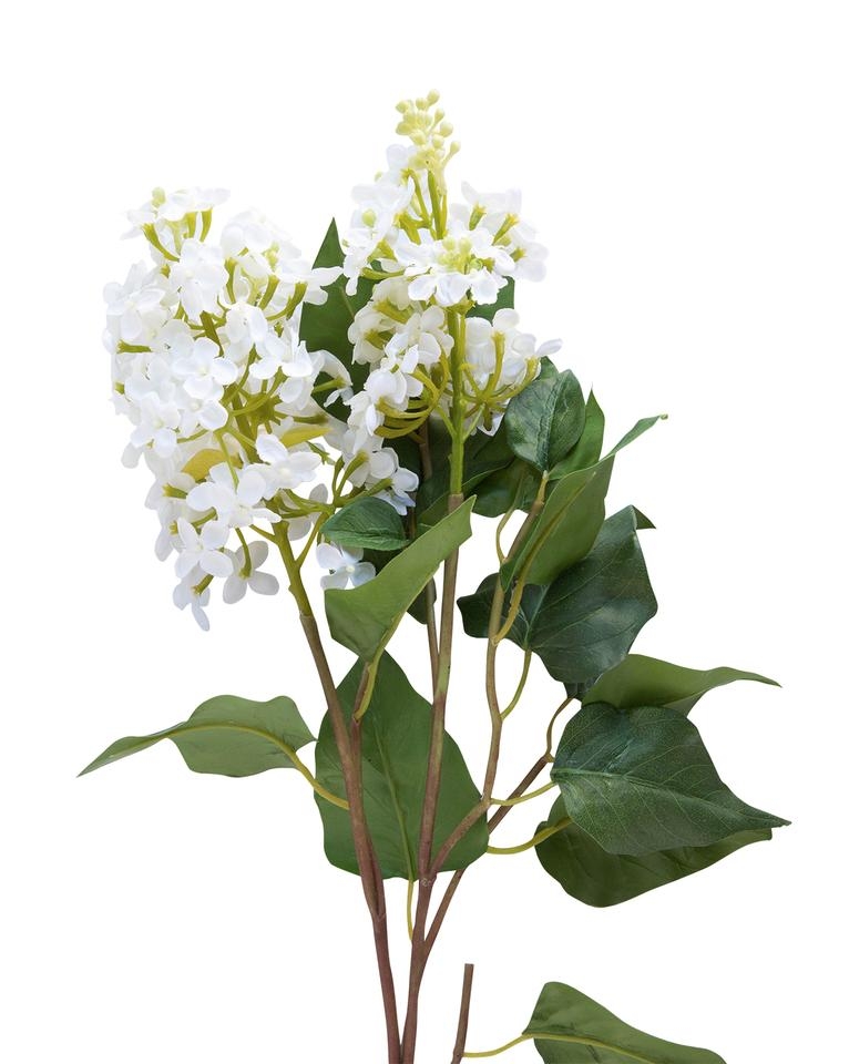 FAUX WHITE LILAC STEM - Image 1