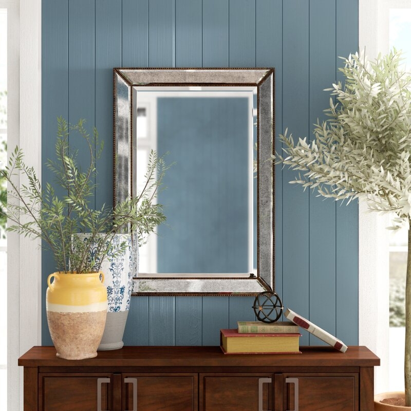 Perrytown Traditional Beveled Accent Mirror - Image 1