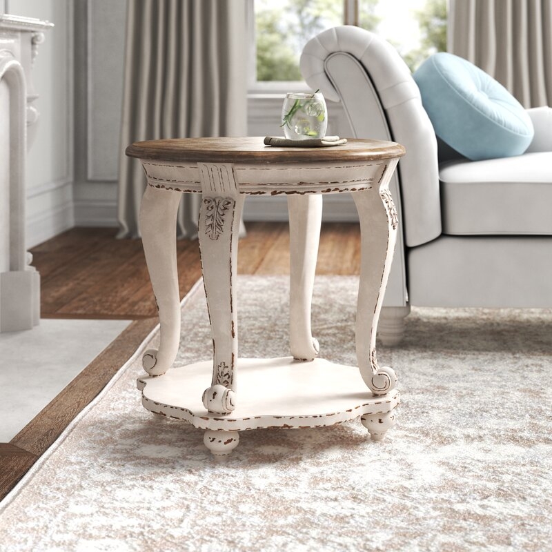 Sara End Table with Storage - Image 2