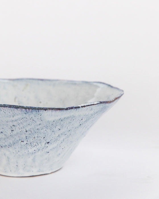 Blue Toned Ceramic Bowl, Large - Image 1