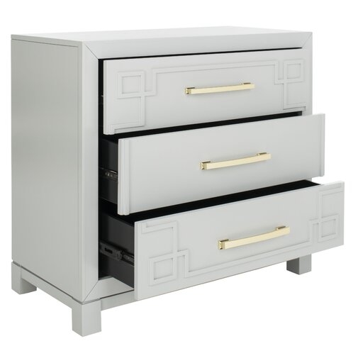 Bindera 3 drawer nightstand - Image 1