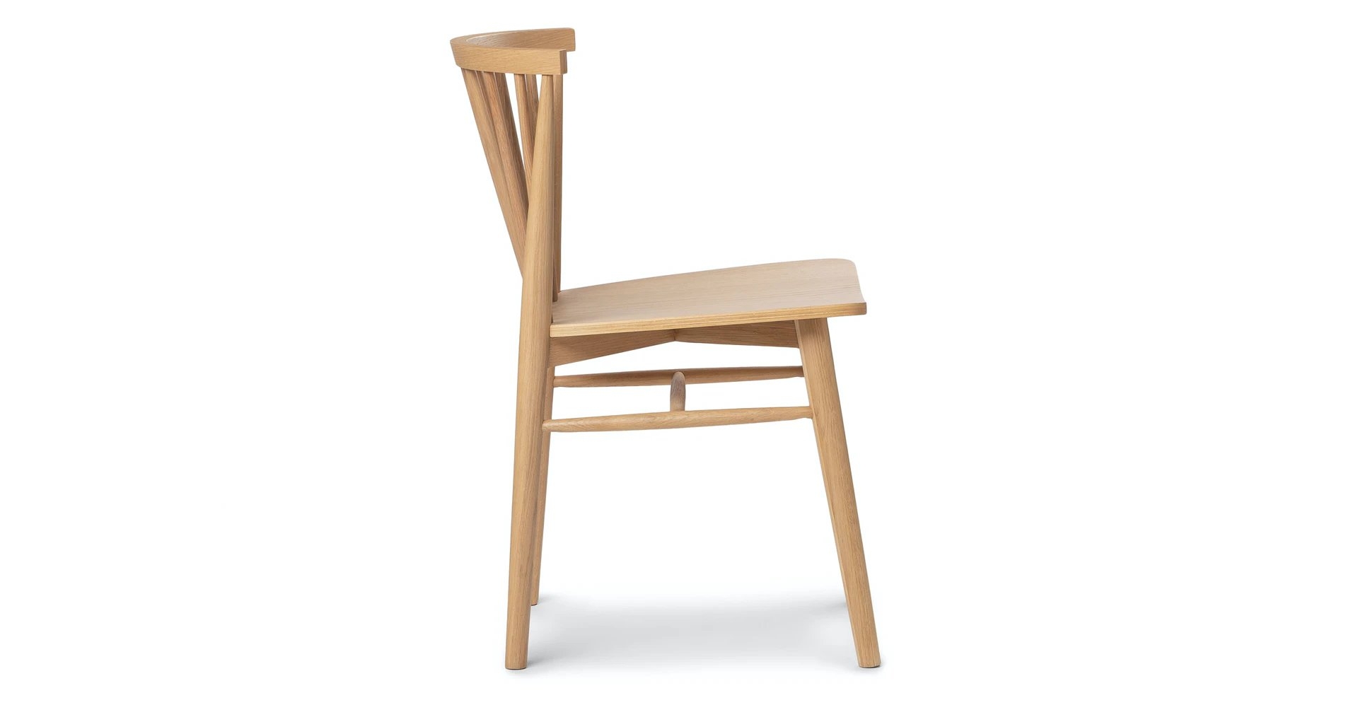 Rus Light Oak Dining Chair Set of 2 - Image 1
