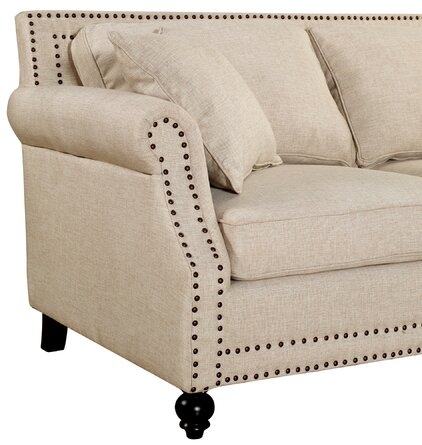 Cadwell 90.6" Rolled Arm Sofa - Image 3