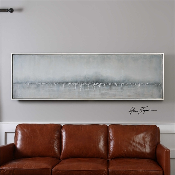 Tides Edge Hand Painted Canvas - Image 1