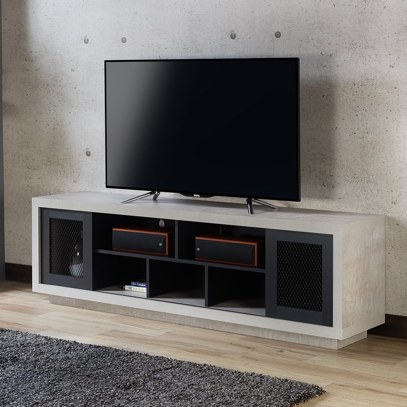 Brayden Studio Cioffi Industrial TV Stand for TVs up to 70" - Image 2