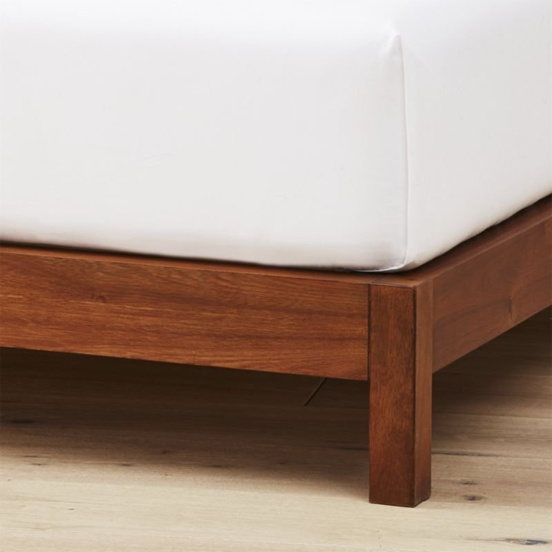 Simple Wood Bed Base King - Image 1