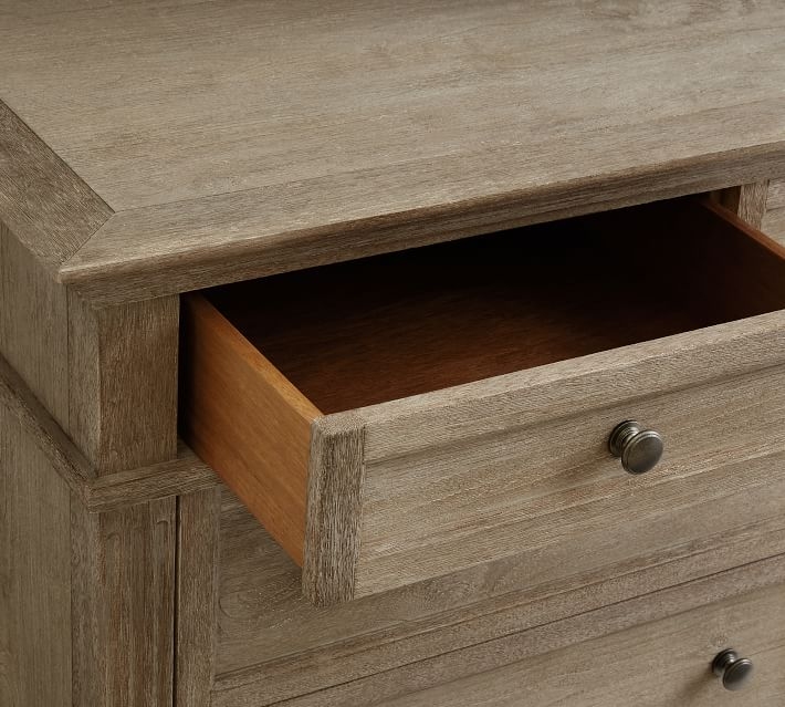 Livingston 9-Drawer Wide Dresser, Gray Wash - Image 2