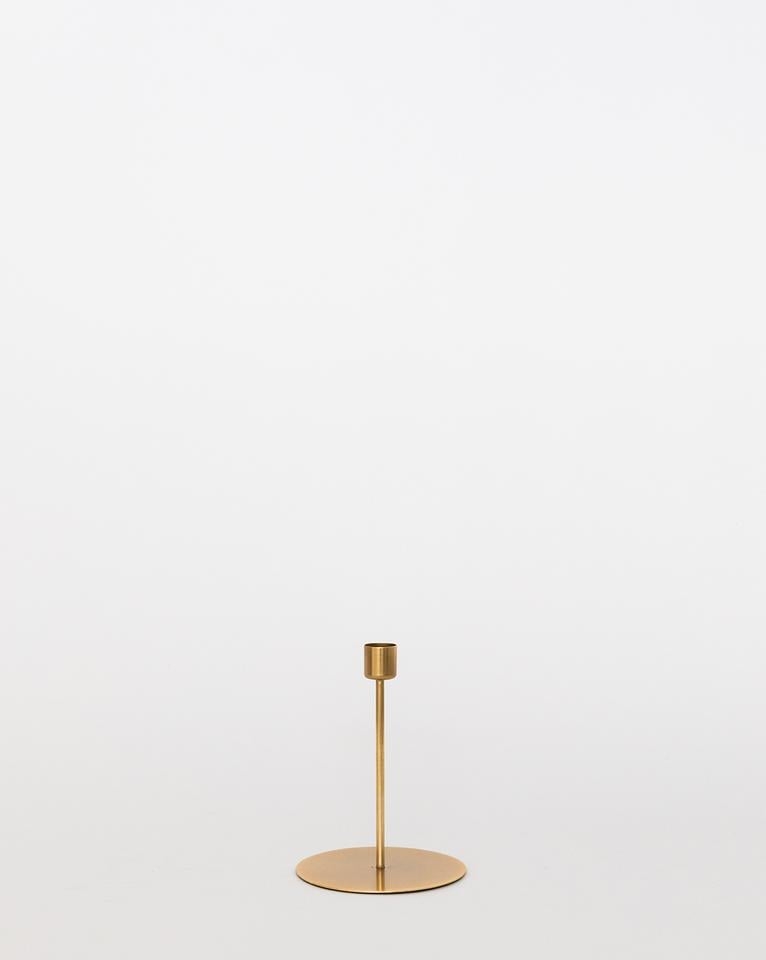 GOLD CANDLE HOLDER - SMALL - Image 4
