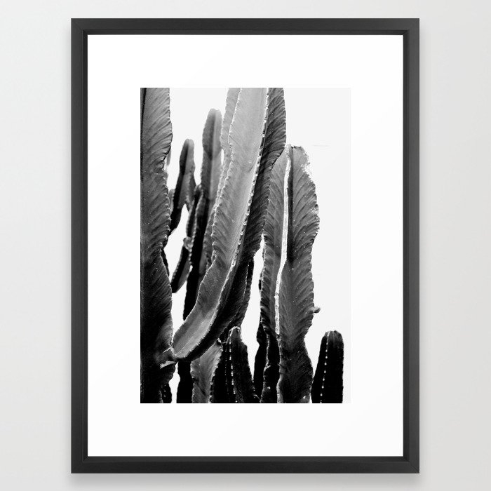 Boho Cactus Framed Art Print - Image 0