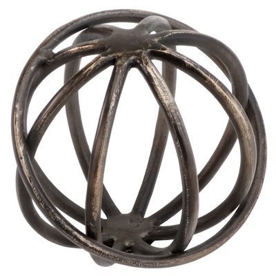 Bronze Giro Sphere Figurine - Image 0