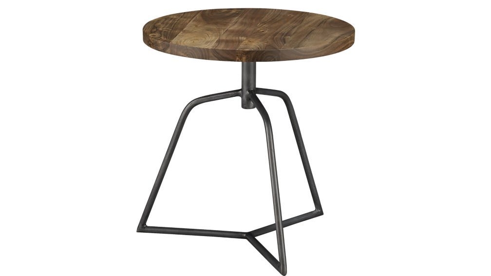 dot acacia side table-stool - Image 0