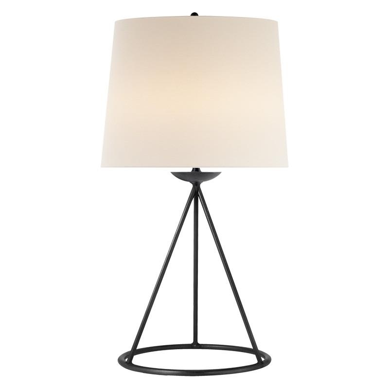 FONTAINE TABLE LAMP - AGED IRON - Image 0
