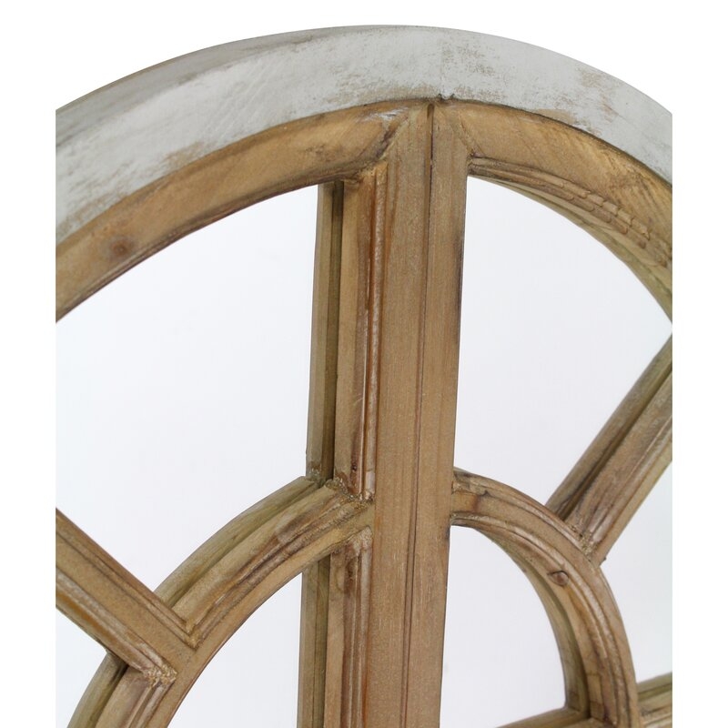 Gabrielle Farmhouse Arch Distressed Wall Mirror - Image 2