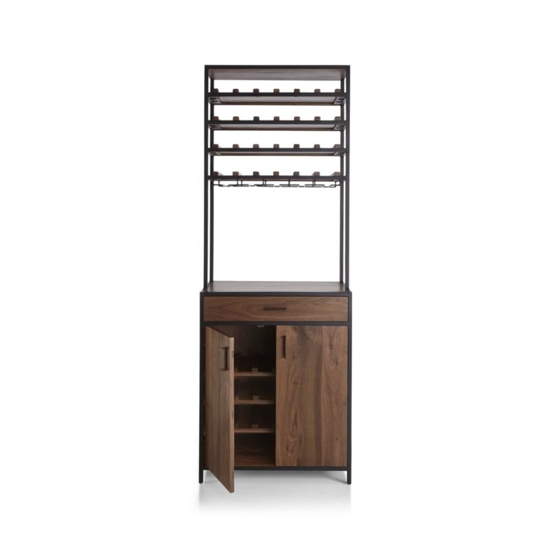Knox Black Tall Storage Wine Tower Restock in late January,2022. - Image 3