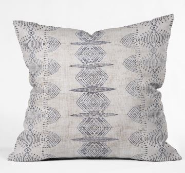 FRENCH LINEN ERIS Throw Pillow By Holli Zollinger - Image 0