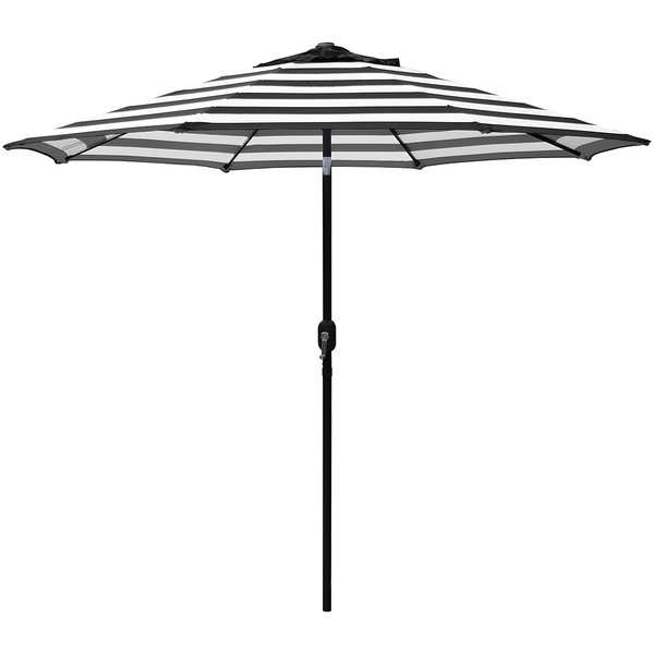 Jaida Stripe Crank and Tilt 9' Market Umbrella - Image 0
