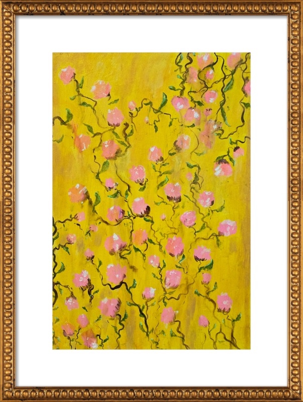 Yellow Pink Garden - Image 0