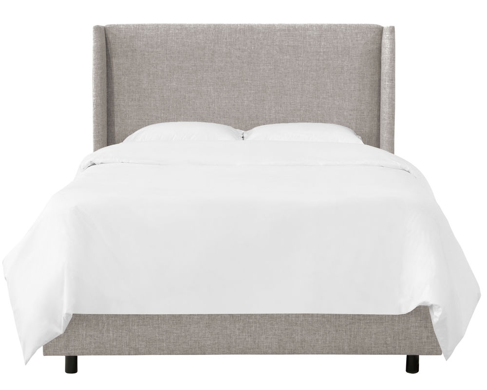 Adara Linen Bed, King, Zuma Gray - Image 2