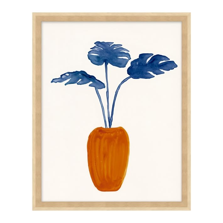 House Plant 3 Painting, Multi, Small - Image 0