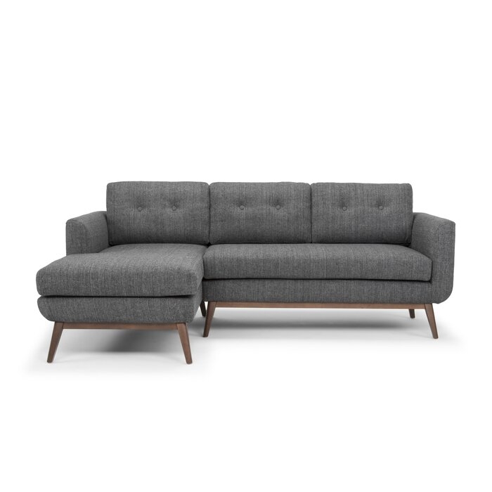 87.8" Keating Sofa and Chaise Sectional - Image 0