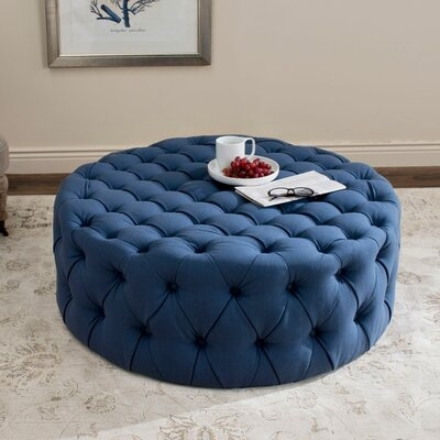Abrielle Tufted Cocktail Ottoman - Image 0