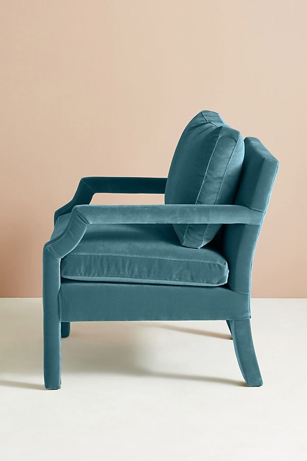 Velvet Delaney Chair - Image 1