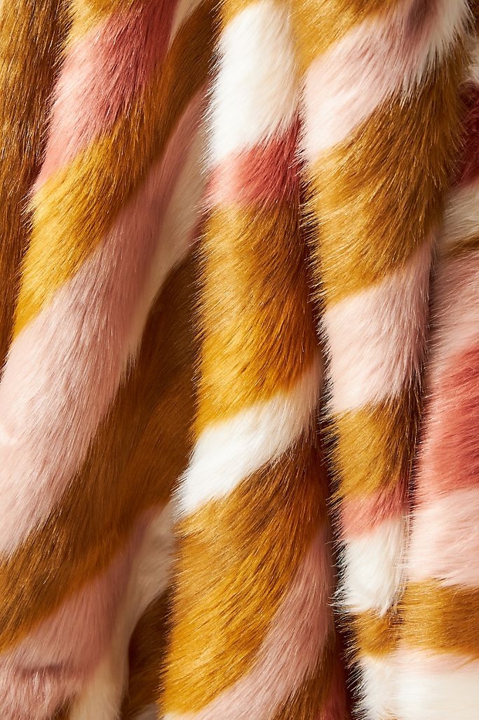 Fauna Faux Fur Throw Blanket - Image 1