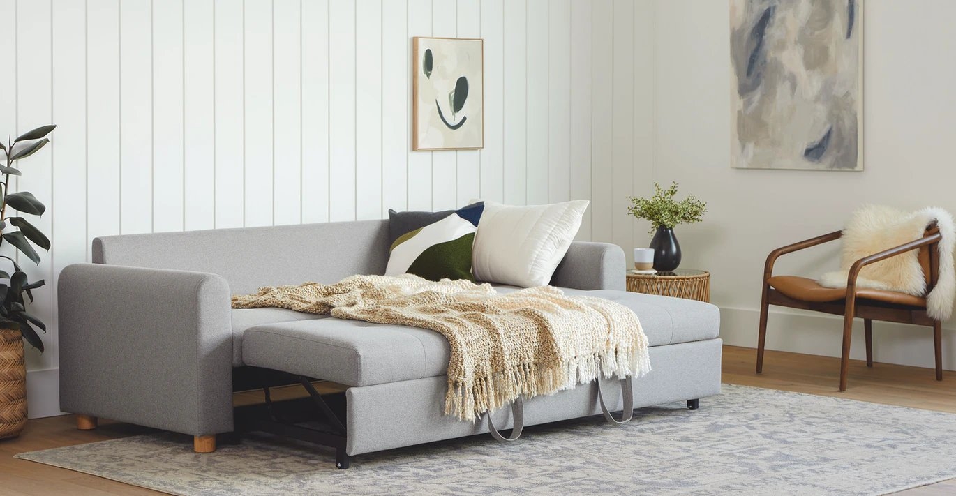 Nordby Pep Gray Sofa Bed - Image 2