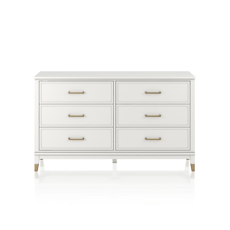 Westerleigh 6 Drawer Double Dresser - White - Image 0