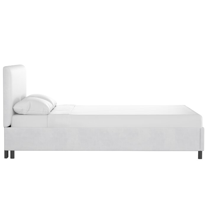 Upholstered Low Profile Platform Bed - Image 2
