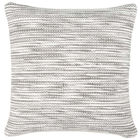 TIDELINE GREY INDOOR/OUTDOOR DECORATIVE PILLOW - Image 0
