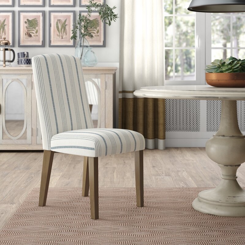 Clearfield Stripe Upholstered Dining Chair (Set of 2) - Image 0