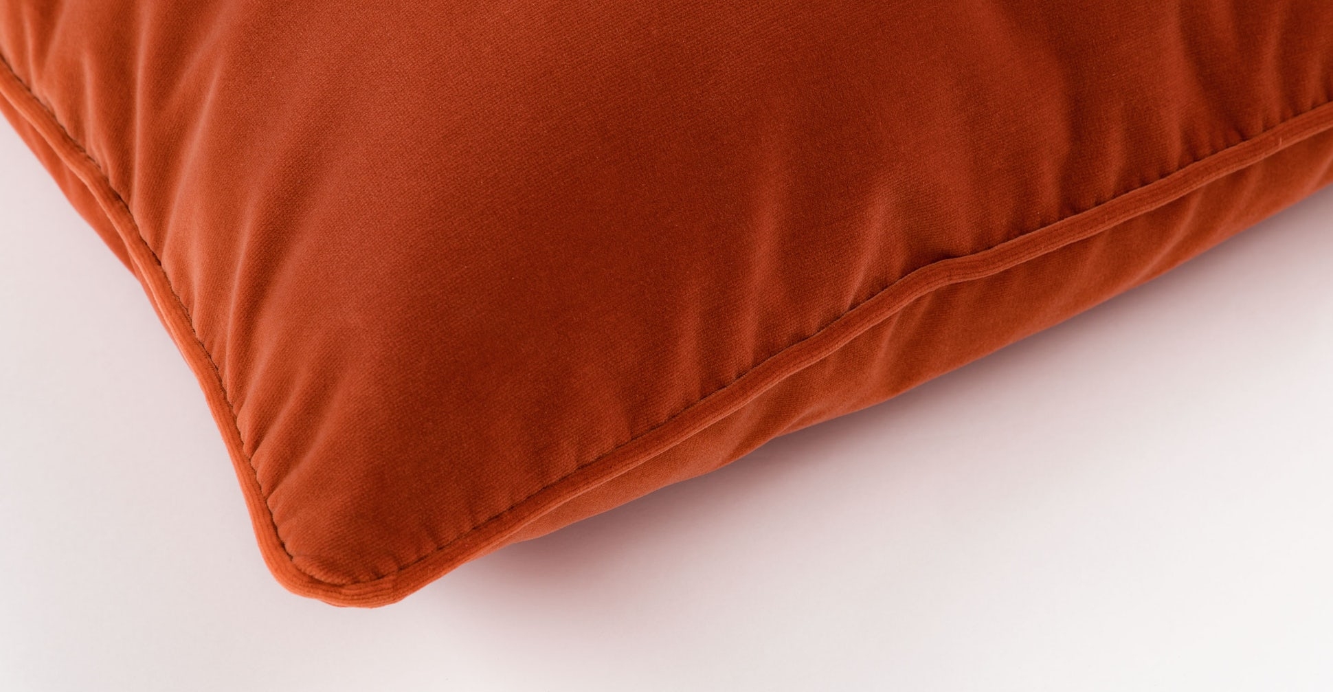 Lucca Persimmon Orange Pillow Set - Image 2