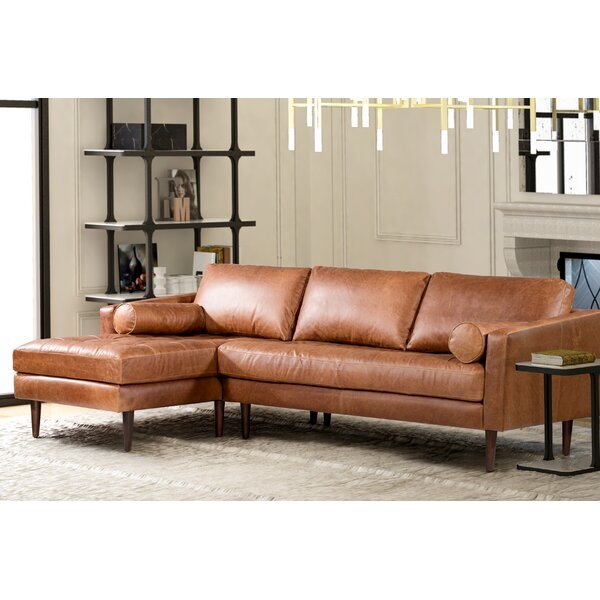 Kate Leather Sectional - Image 0