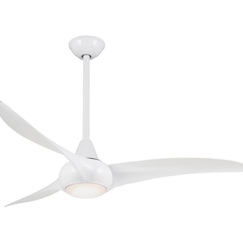 52" Wave 3 Blade Ceiling Fan with Remote - Image 0