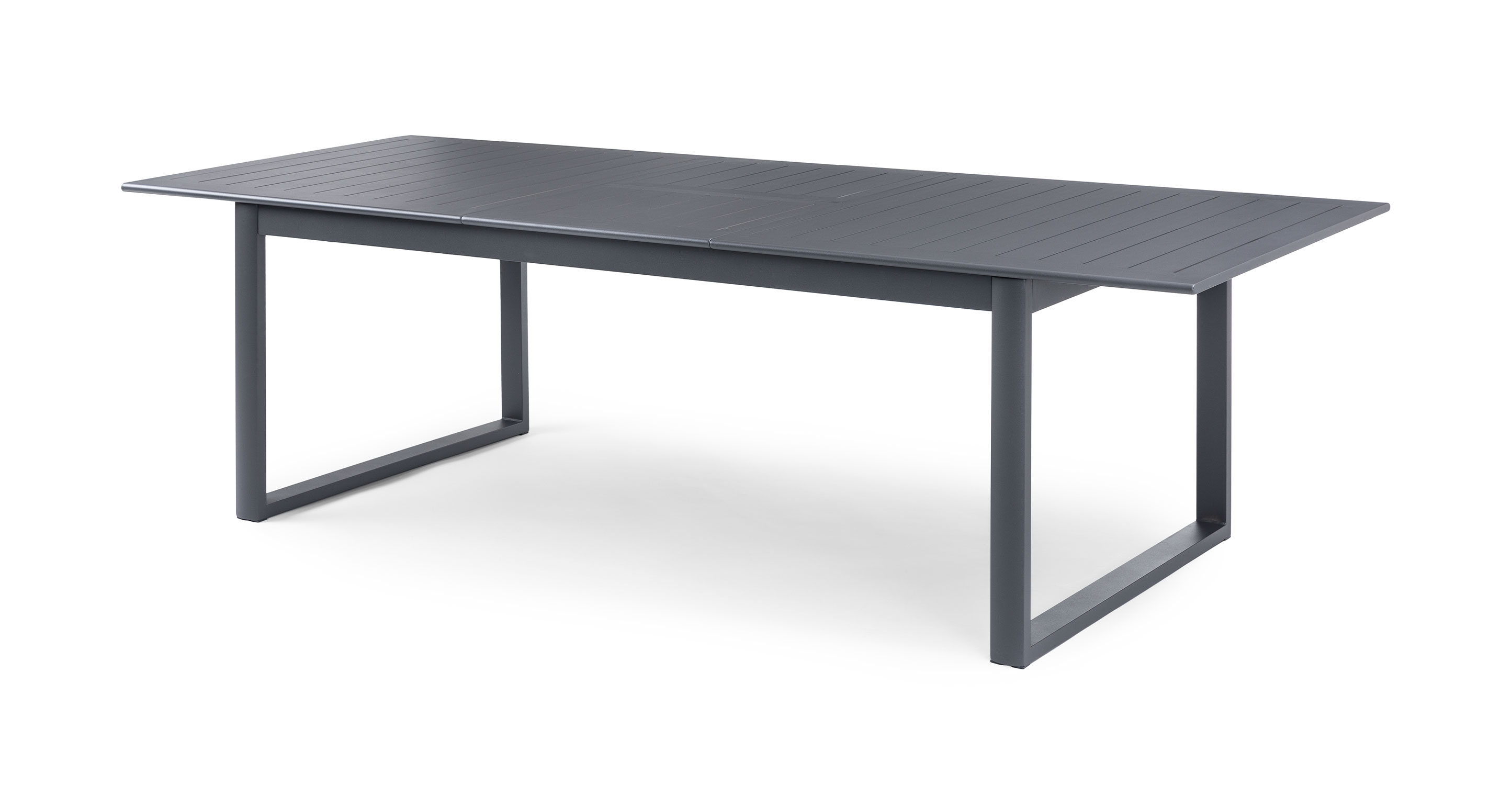 Ofer Dark Gray Table for 6, Extendable - Image 1