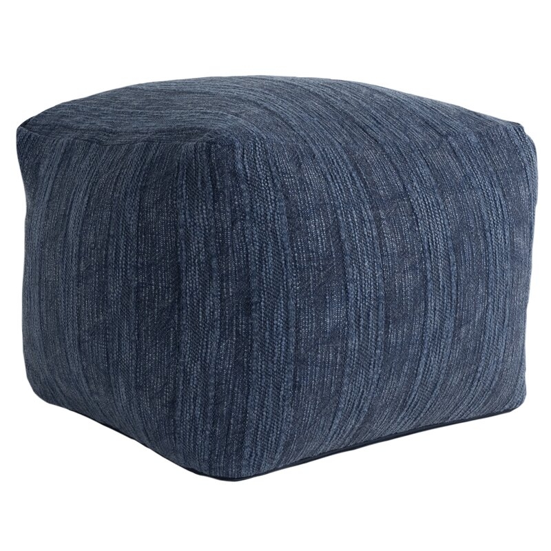 Chattanooga Pouf / Blue - Image 0