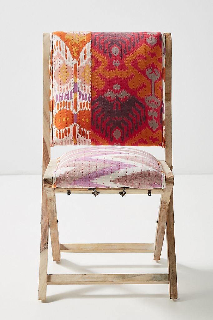 Ikat Medley Terai Folding Chair - Image 0