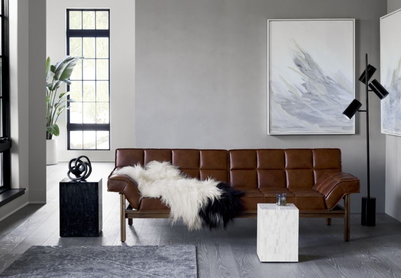 Spotted Sheepskin Throw - Image 2