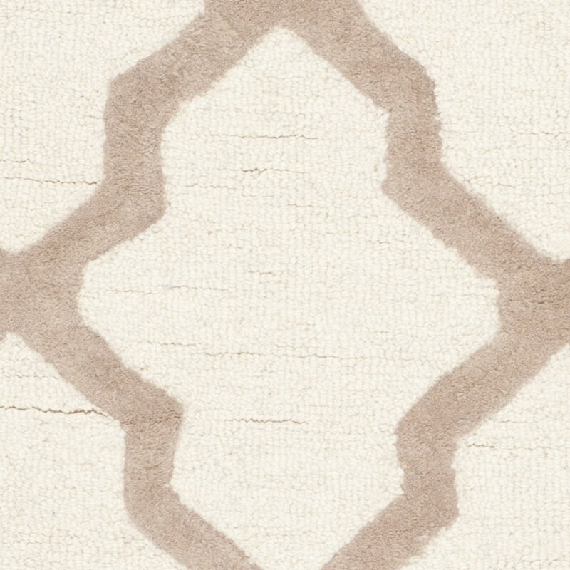 Whitchurch Hand-Tufted Wool Ivory/Beige Area Rug - Image 2