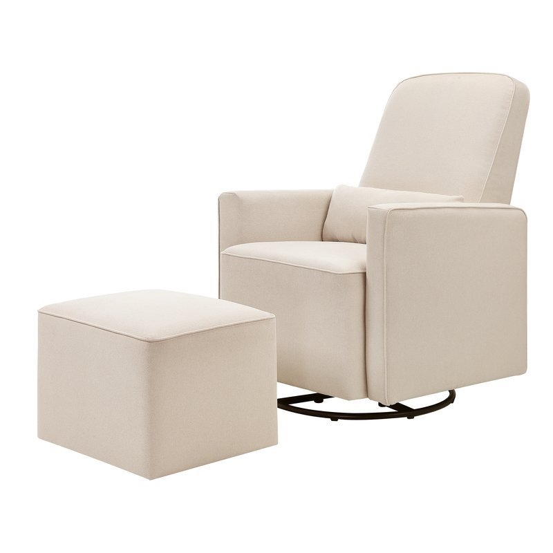 Swivel Glider with Ottoman - Image 0