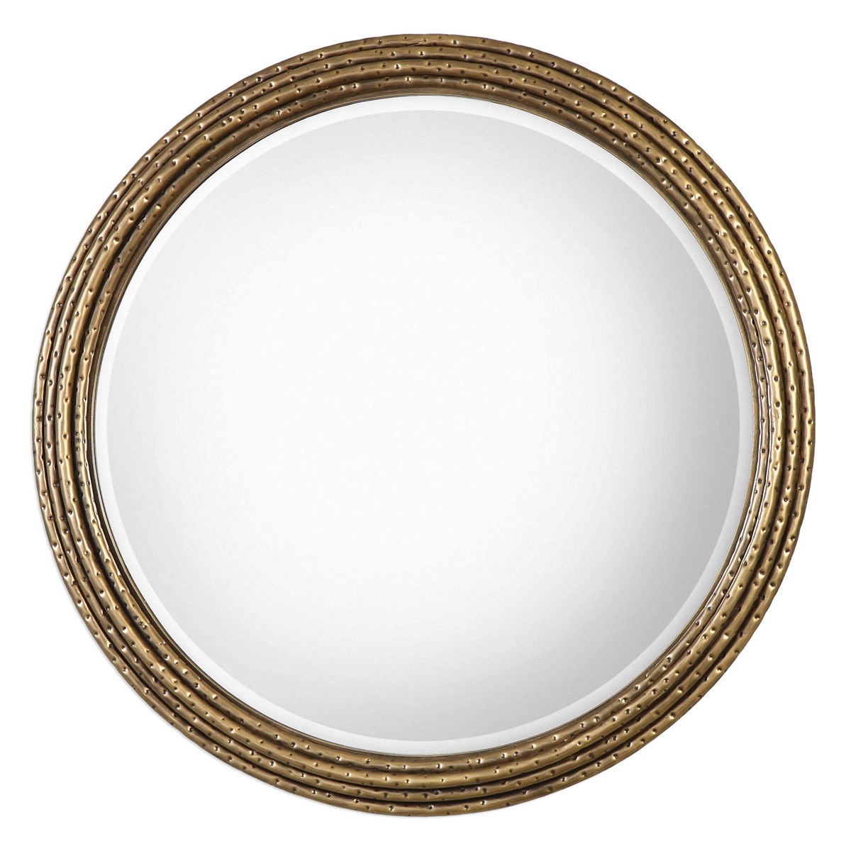 Spera Round Gold Mirror - Image 0