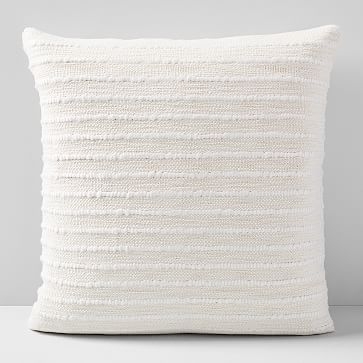 Soft Corded Pillow Cover, Natural Canvas, 20"x20" - Image 0