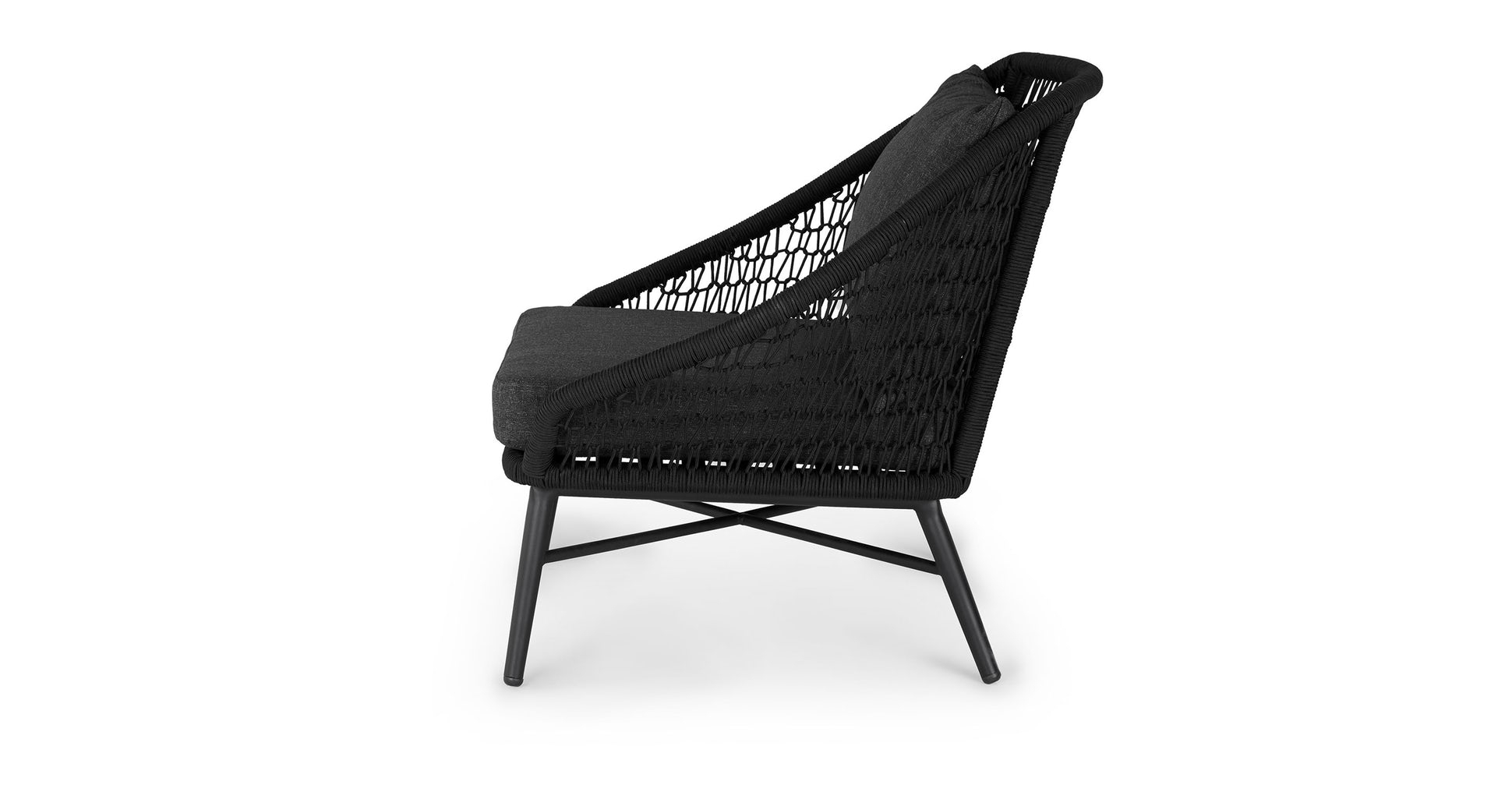 Tupo Slate Gray Lounge Chair - Image 2