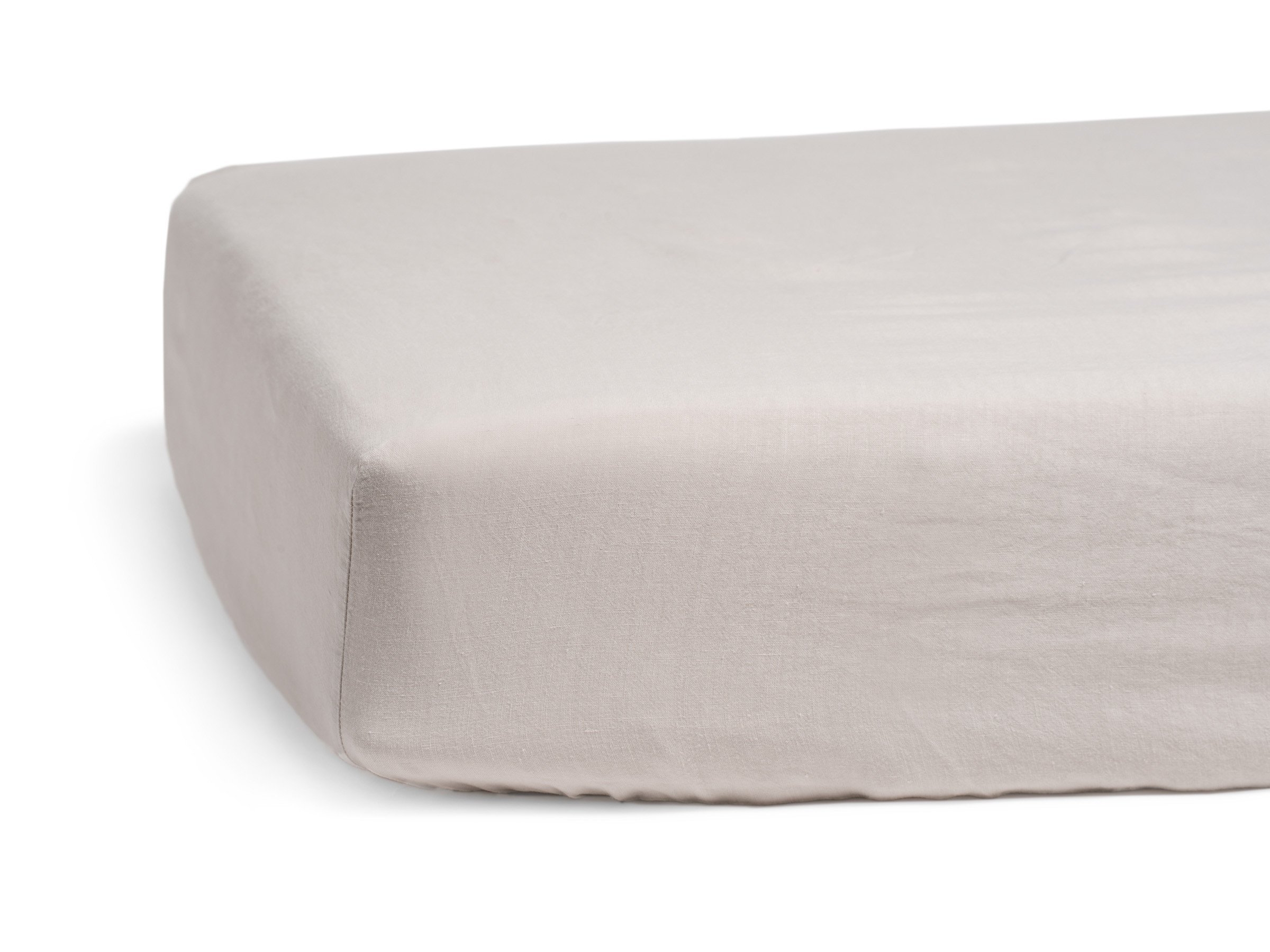Linen Crib Sheet in Blush | Parachute - Image 0