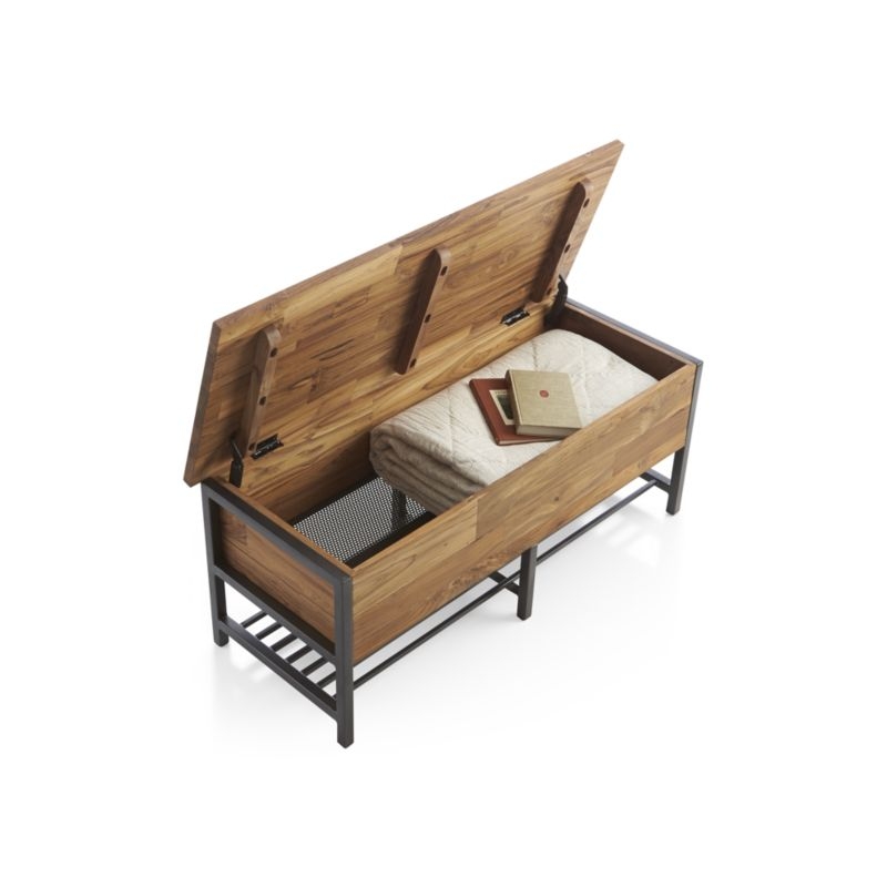 Teca Storage Trunk-Bench - Image 5