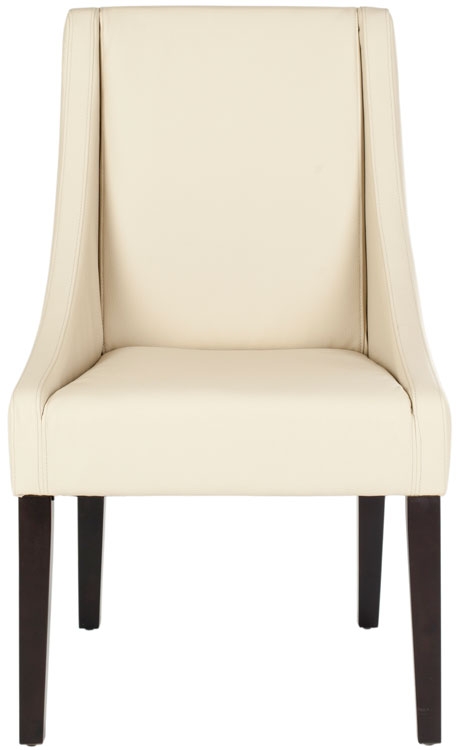 Britannia 19''H Kd Side Chairs (Set Of 2) - Cream/Espresso - Arlo Home - Image 0