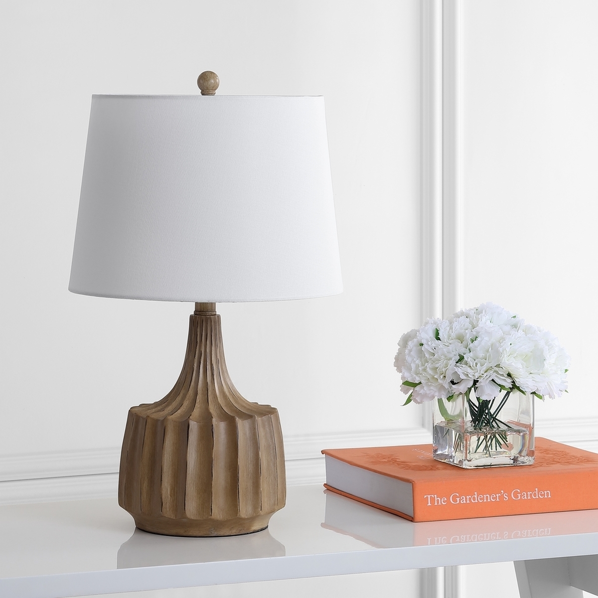 Shiloh Table Lamp - White Wash - Safavieh - Image 1