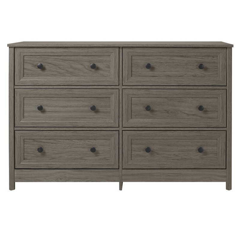 Lindberg Classic Groove 6 Drawer Double Dresser - Image 0